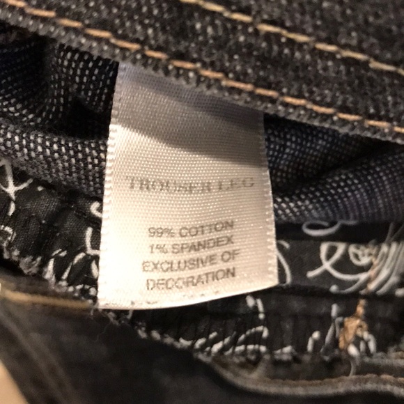 SOLD - White House Black Market Trouser Leg Jeans - Picture 6 of 7